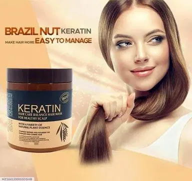 Keratin Hair Mask with Brazil Nut