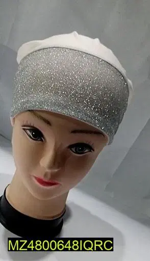 Silver Glitter Headband