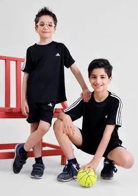 Boys' Black Sports Outfit Set