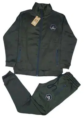 Men's Black Tracksuit Set