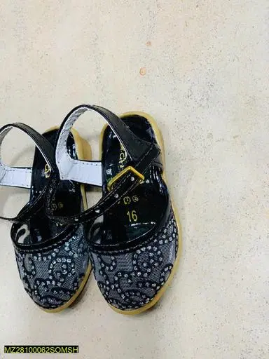 Girls' Black Lace Dress Shoes