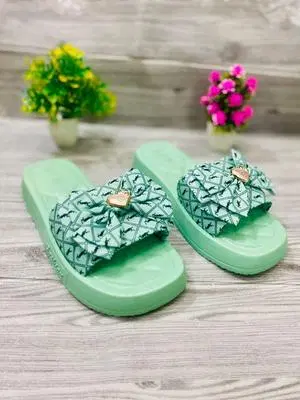 Mint Green Women's Slippers