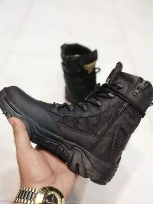 Black Tactical Boots