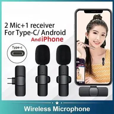 Wireless Microphone for Type-C/Android/iPhone