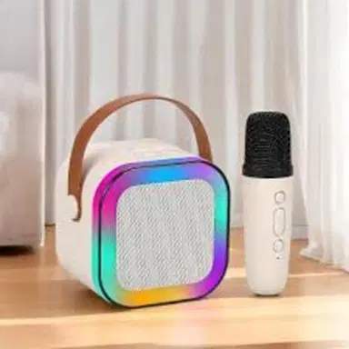 Portable Bluetooth Speaker with Wireless Microphone