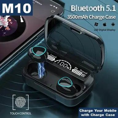 M10 Bluetooth 5.1 Earbuds