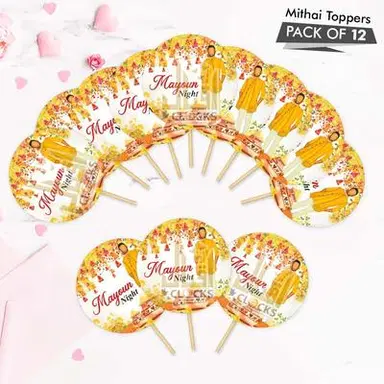 Mayyun Night Mithai Toppers - Pack of 12