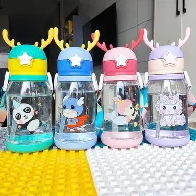 Cute Cartoon Antler Water Bottles