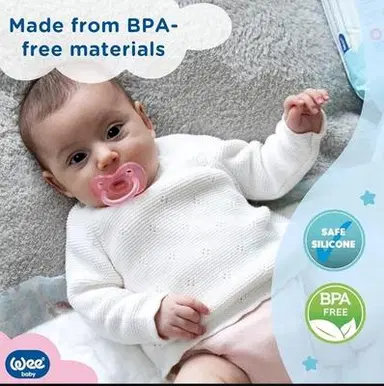 Wee Baby BPA-Free Silicone Pacifier