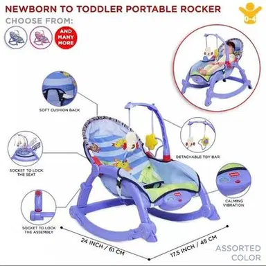 Newborn to Toddler Portable Rocker