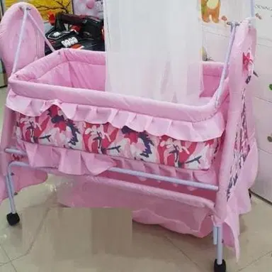 Pink Baby Cradle