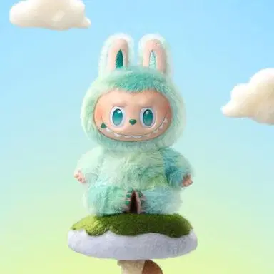 Blue Bunny Plush Doll
