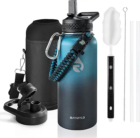 Insulated Stainless Steel Water Bottle Set