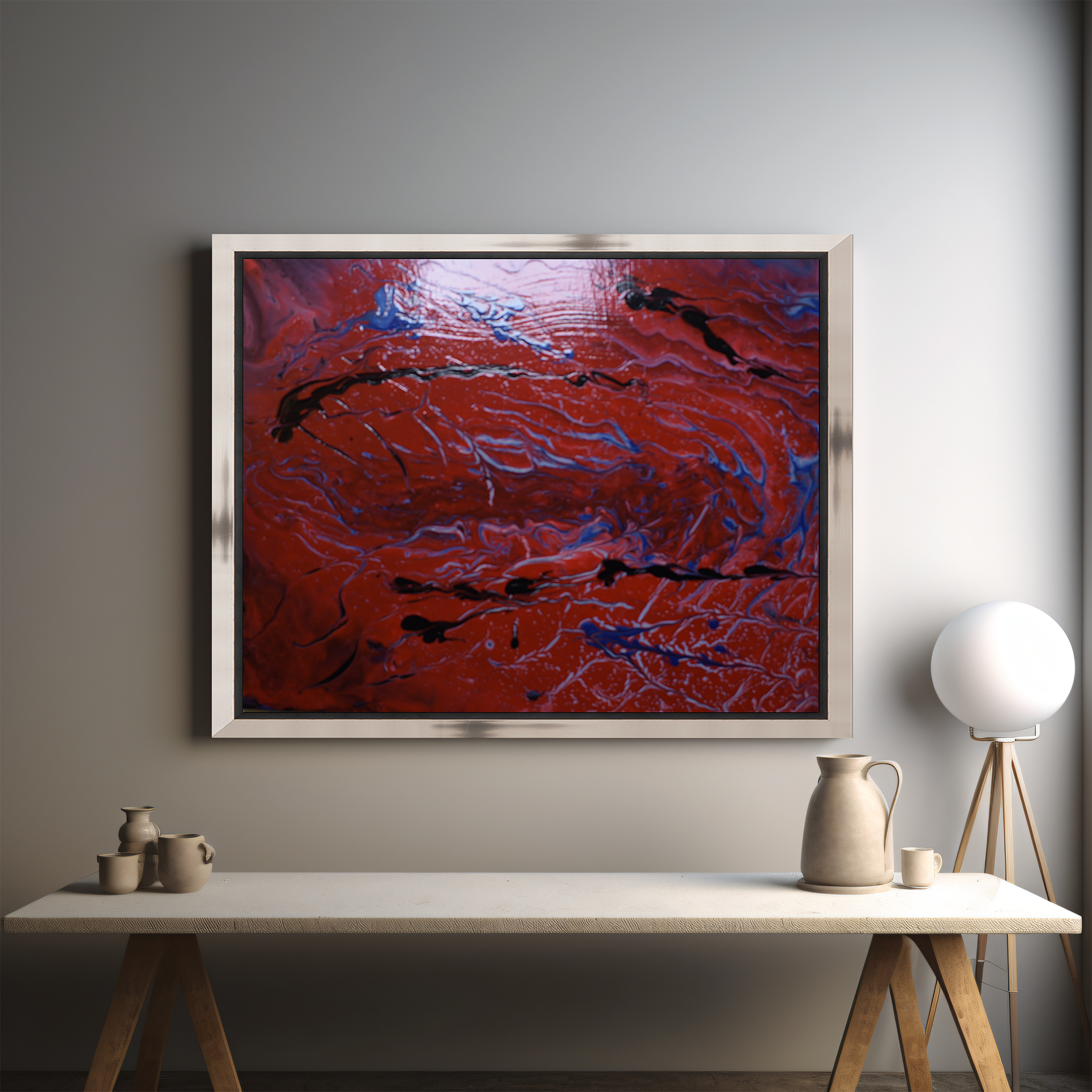 Acrylic Pour Paintings