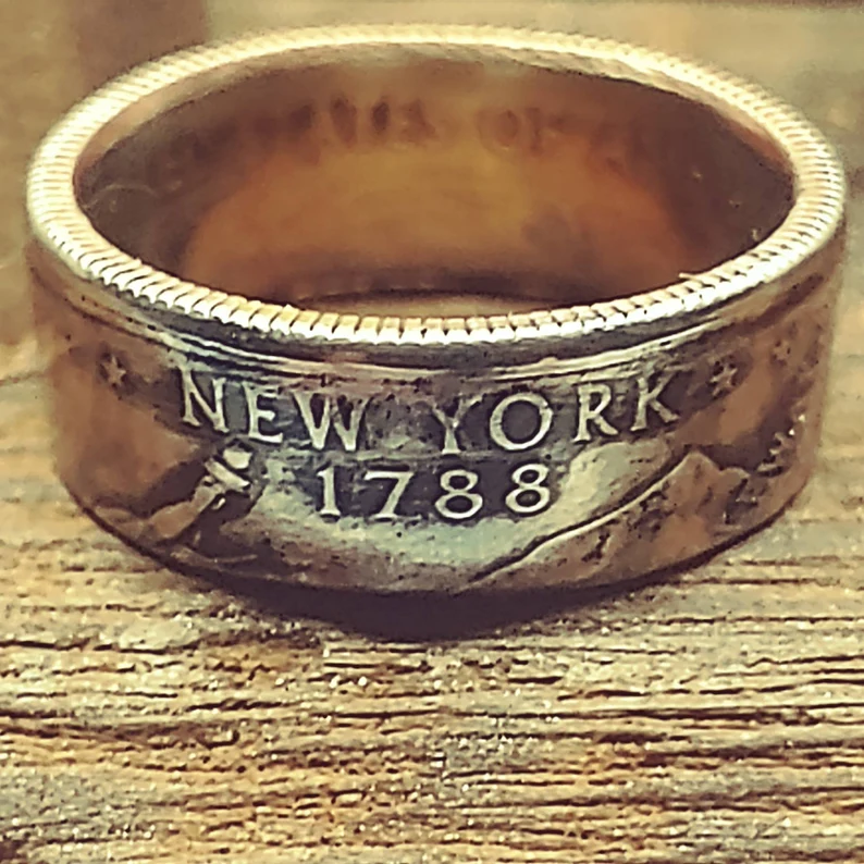 U.S. Coin Rings (State Quarters and Half Dollars)