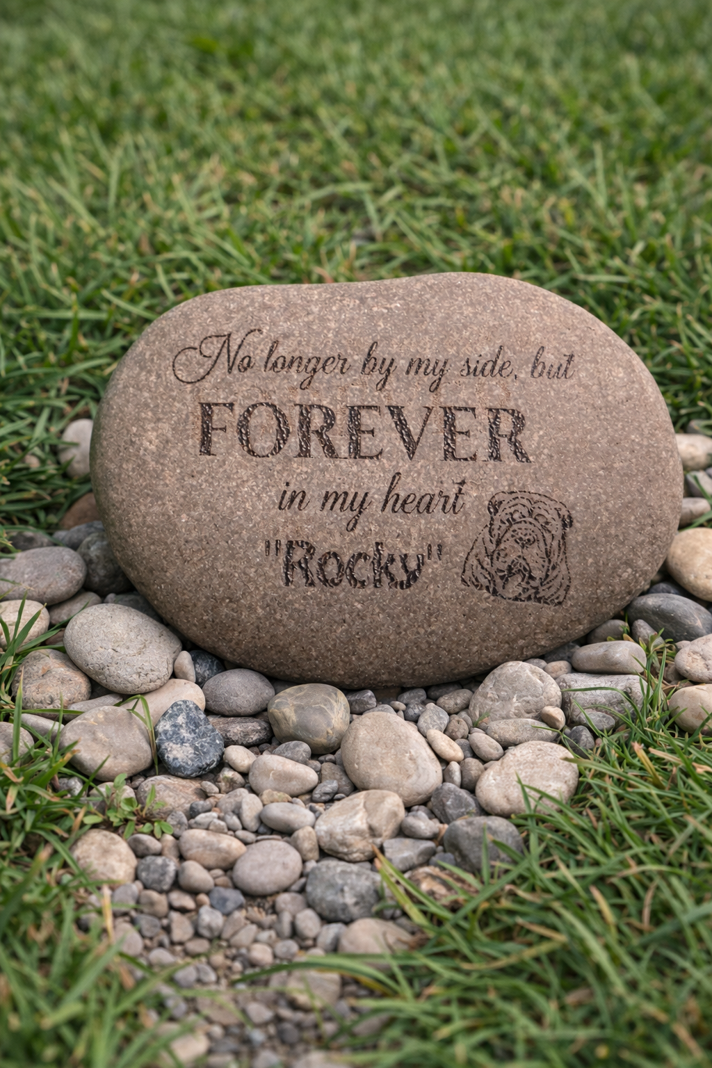 Personalized Pet Memorial Stone