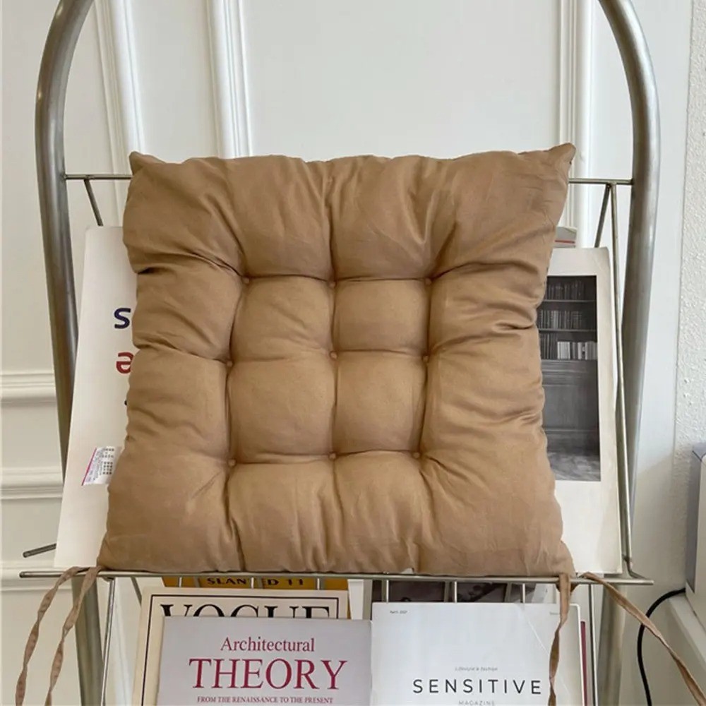 Coussin beige carré