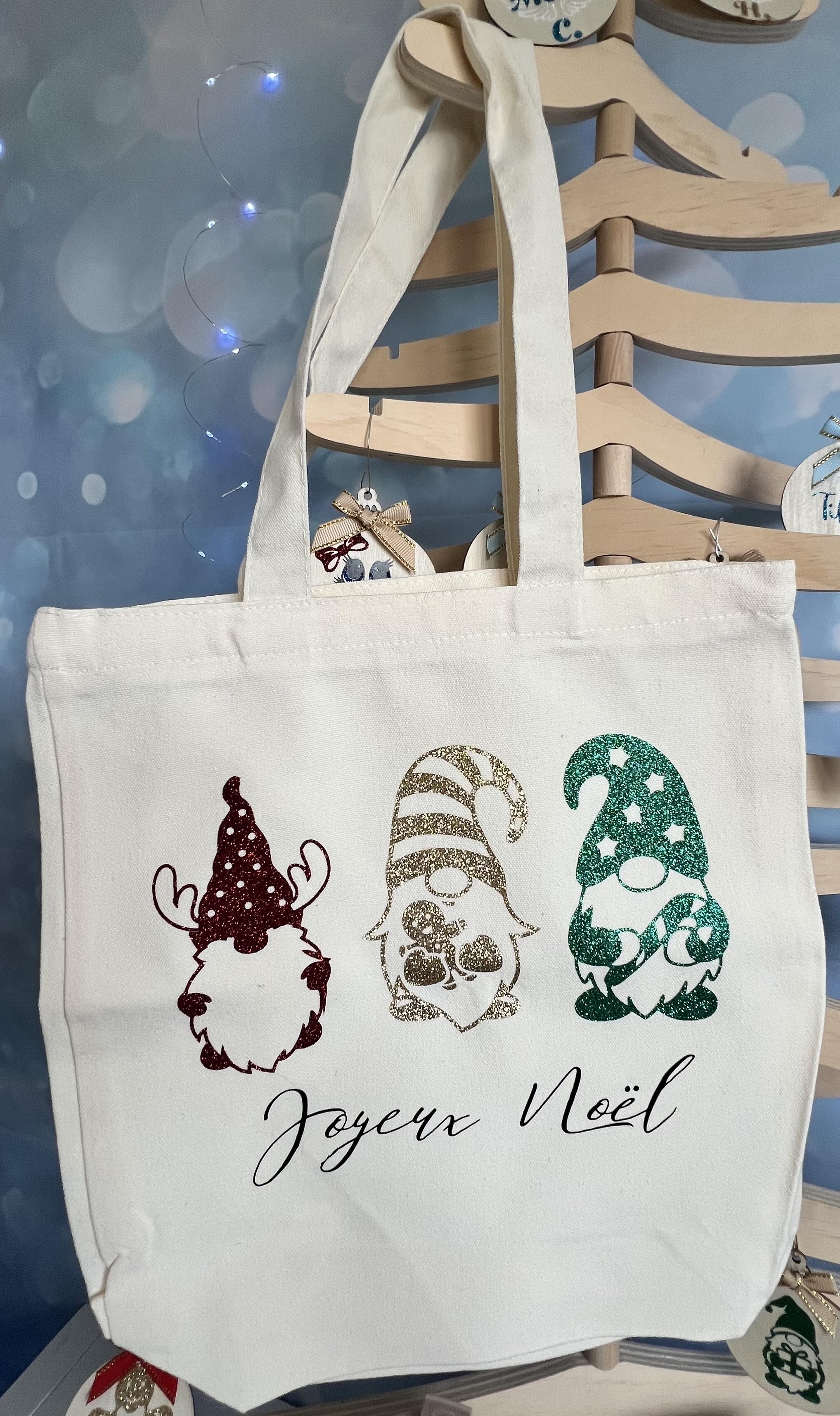 Cabas en coton avec fermeture éclair – 4 modèles