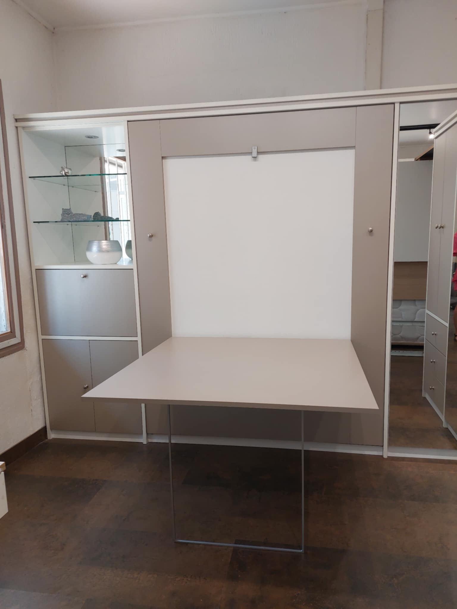 Meuble d'expo "Jean-Claude" couchage 140 X 190