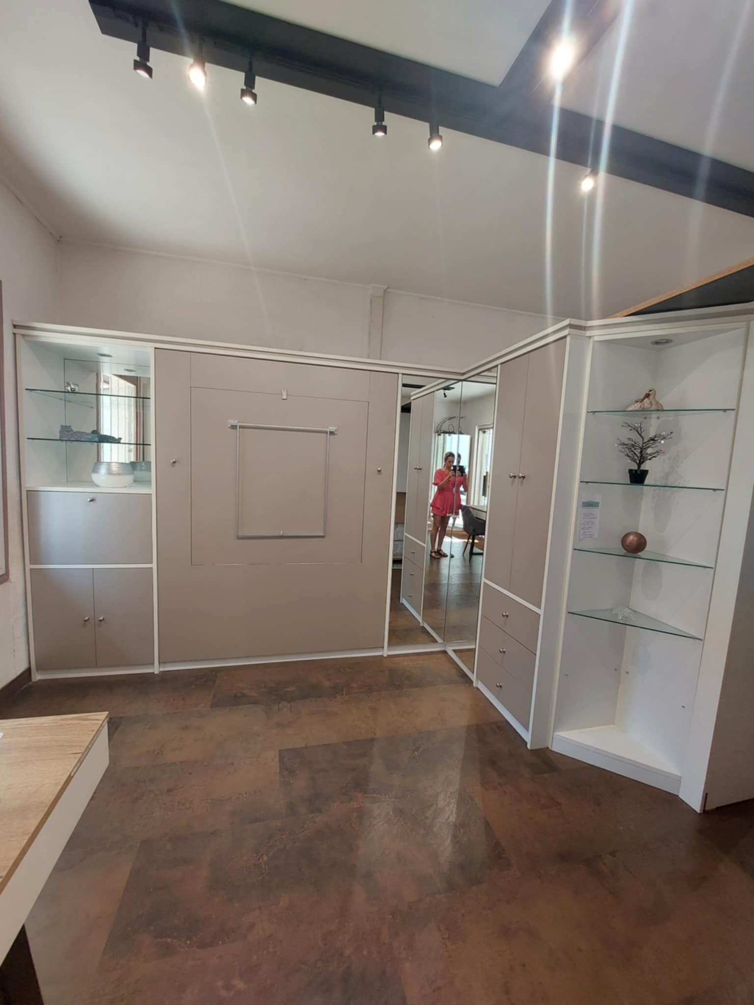 Meuble d'expo "Jean-Claude" couchage 140 X 190