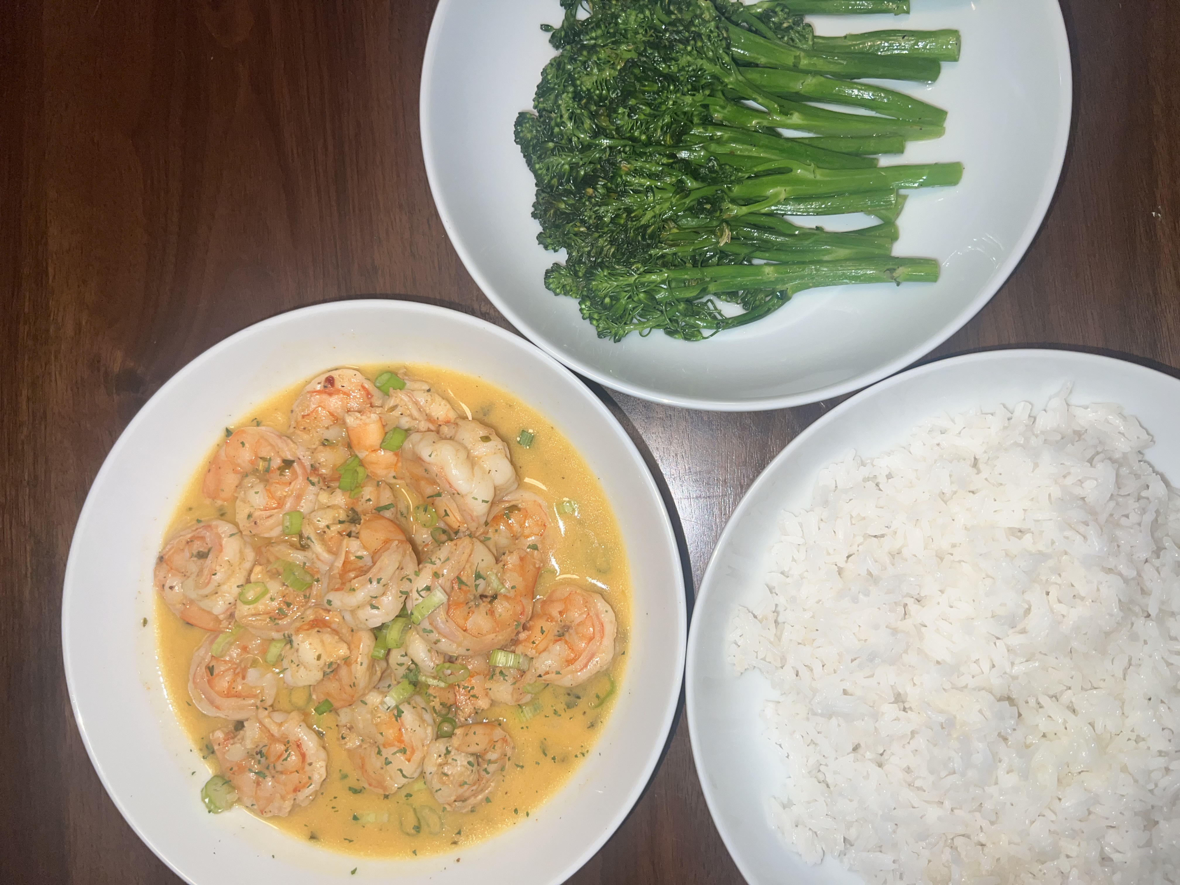Creamy Shrimp Scampi