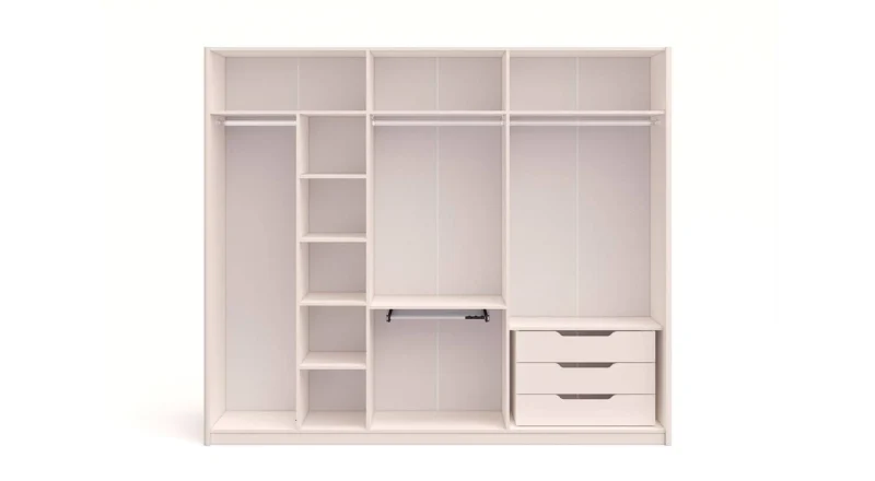 Zeugma Kleiderschrank mit 6 Türen