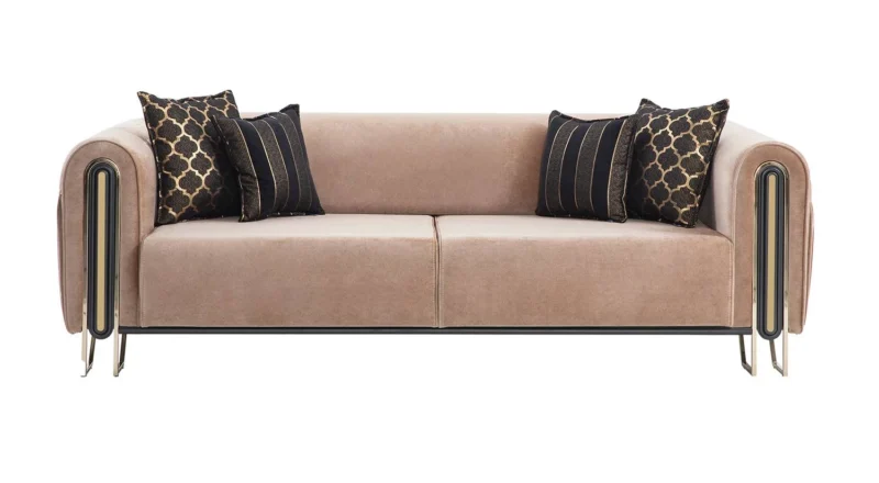   Ottoman Zweisitzer-Sofa mit Bettfunktion