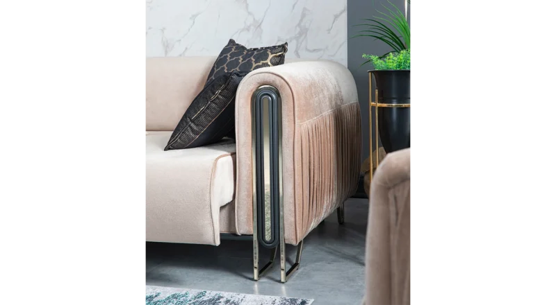 Ottoman Dreisitzer-Sofa mit Bettfunktion