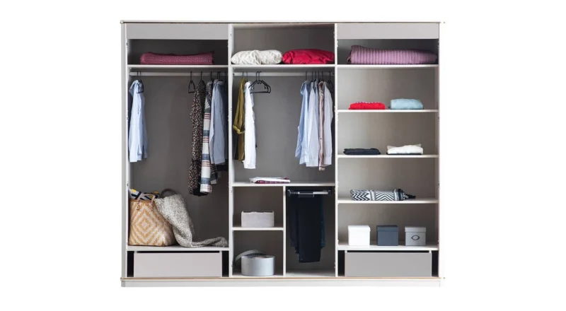   Belinda Kleiderschrank mit 4 Türen