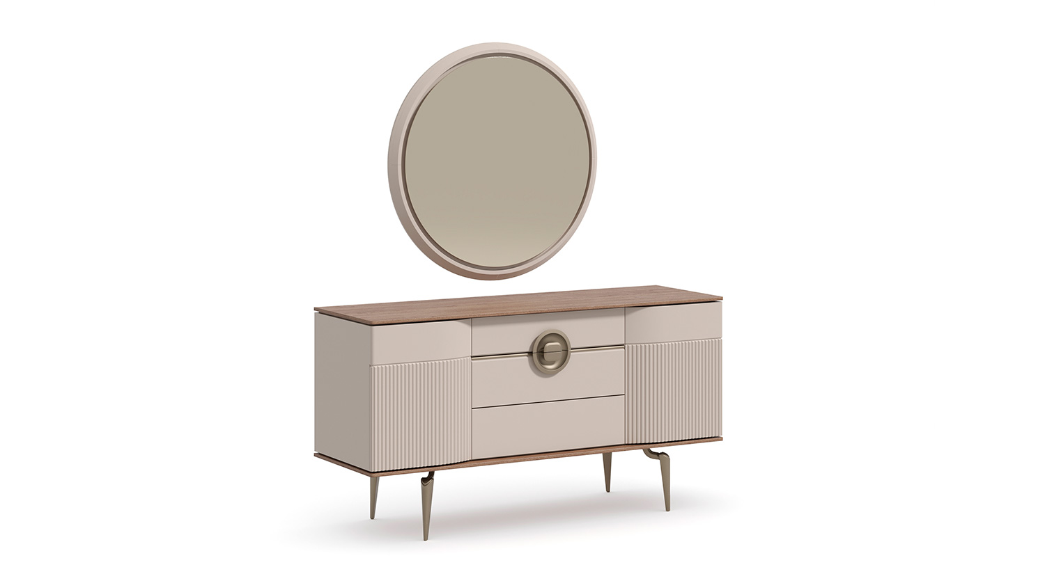 Brand Schminktisch mit Spiegel