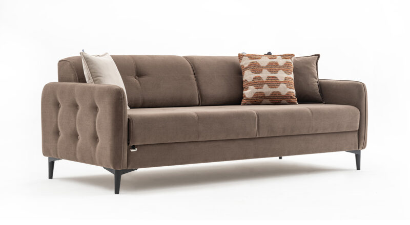 New Pluss Zweisitzer-Sofa mit Bettfunktion