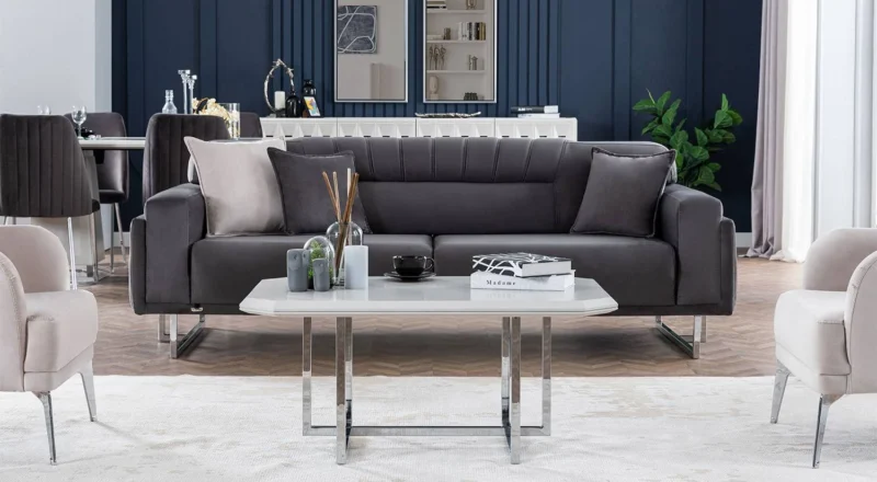   Natura Dreisitzer-Sofa mit Bettfunktion