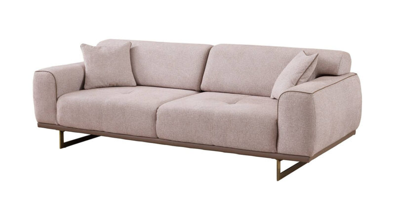 Latte Dreisitzer Sofa
