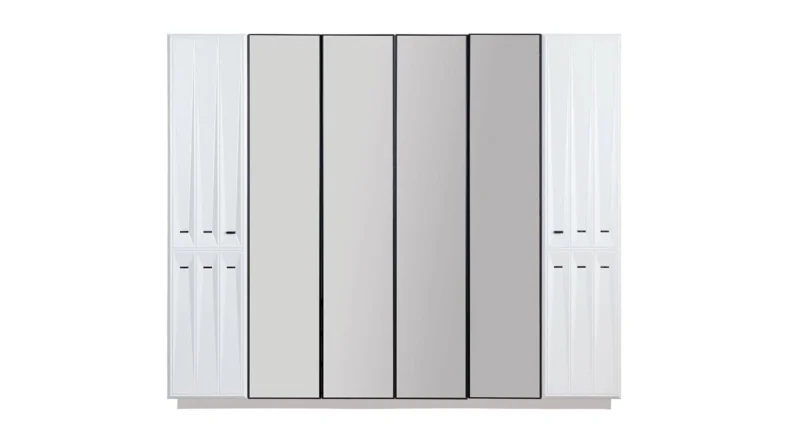 Natura Kleiderschrank mit 6 Türen