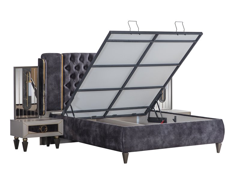 Lizbon Stil Box Bett 160x200cm