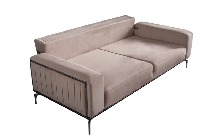 New Zirkon Zweisitzer-Sofa mit Bettfunktion