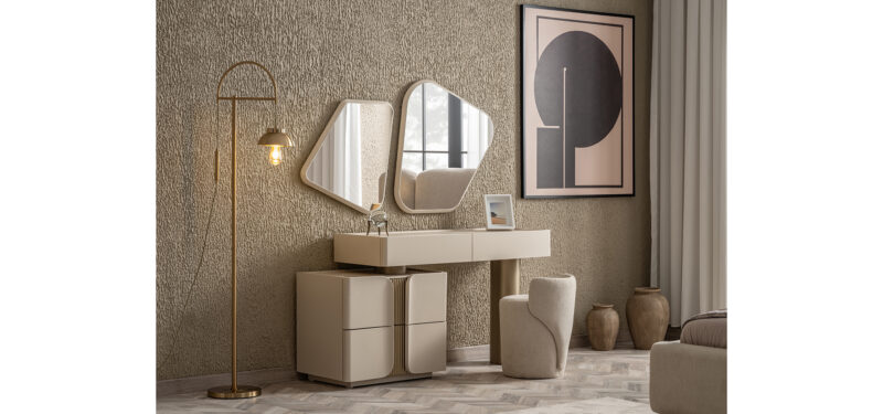 Alanya Schminktisch Hocker