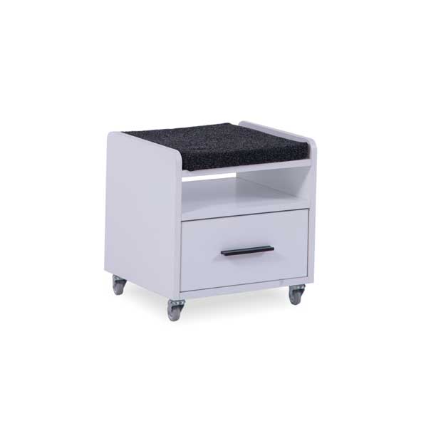 Atlas White Nachtkasten