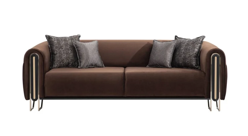   Ottoman Zweisitzer-Sofa mit Bettfunktion