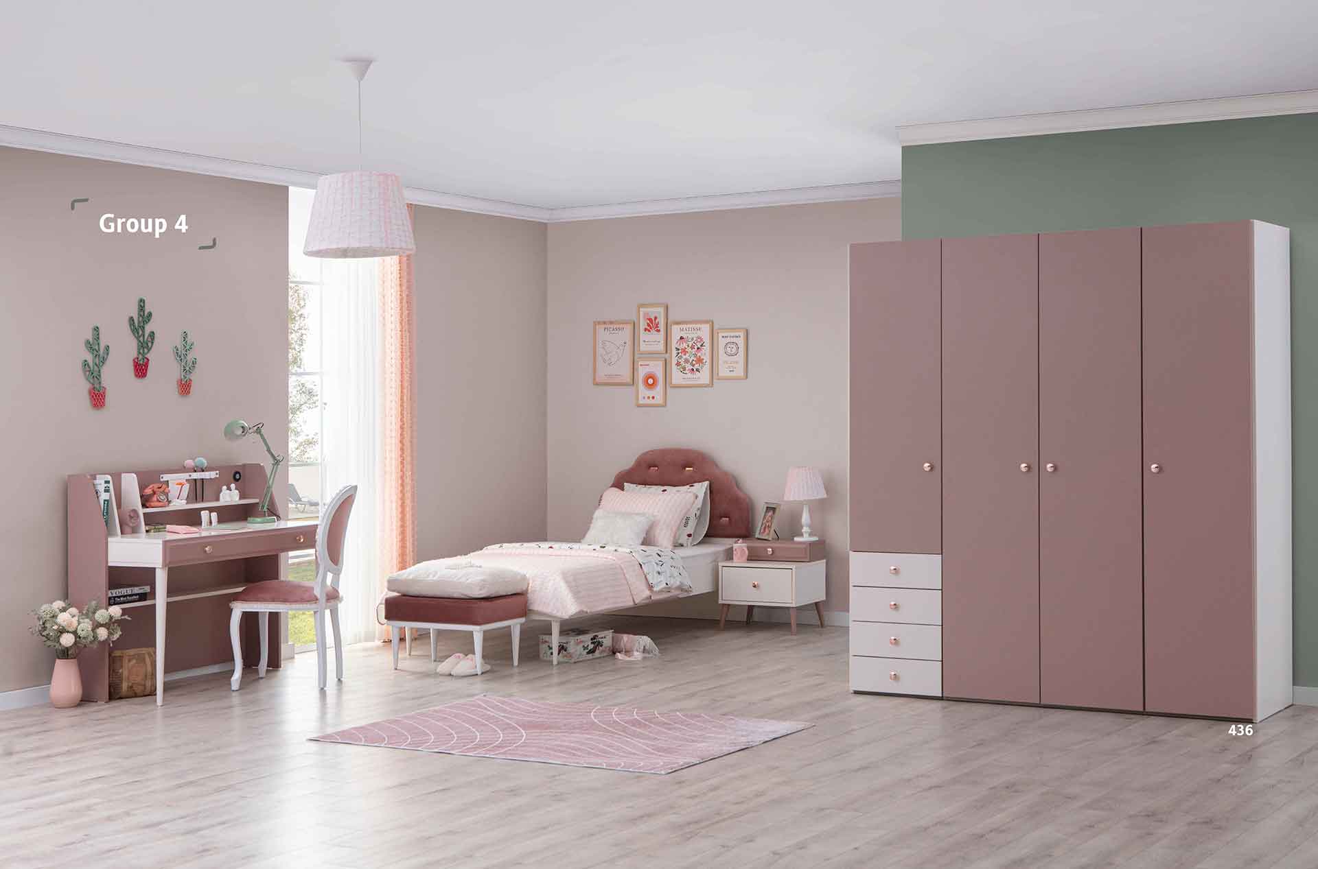 Rose Kinderzimmer Set