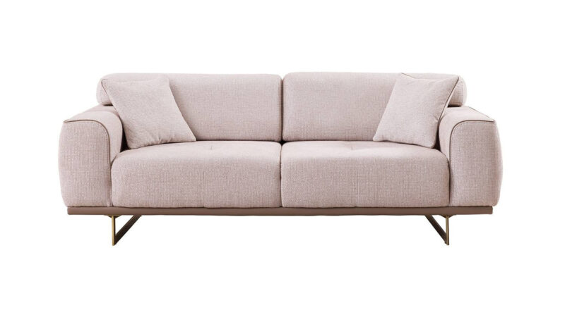 Latte Zweisitzer Sofa