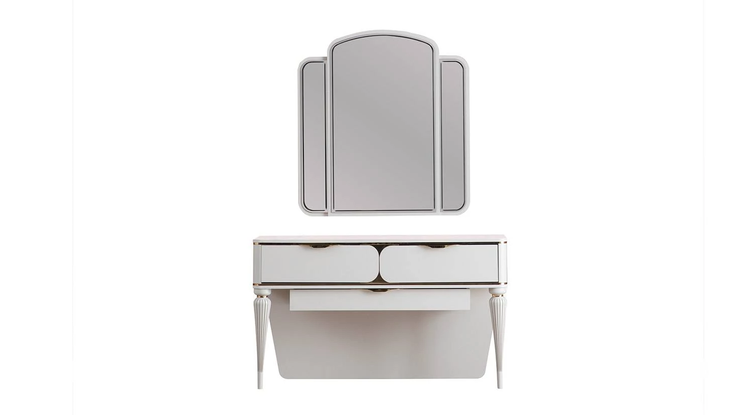 Belinda Schminktisch mit Spiegel