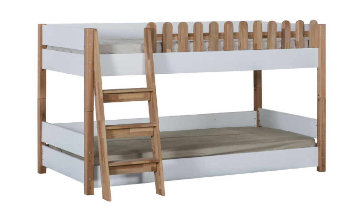 My House Stockbett Mit Treppe