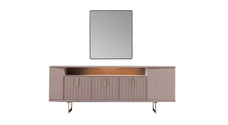 Latte Spiegel für Anrichte