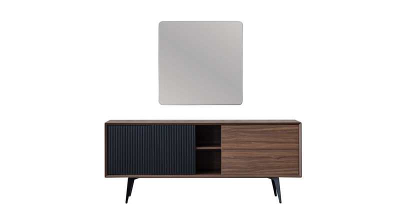 Polo Spiegel für Anrichte