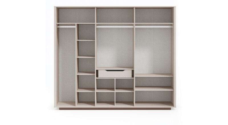 Alfa Kleiderschrank mit 6 Türen