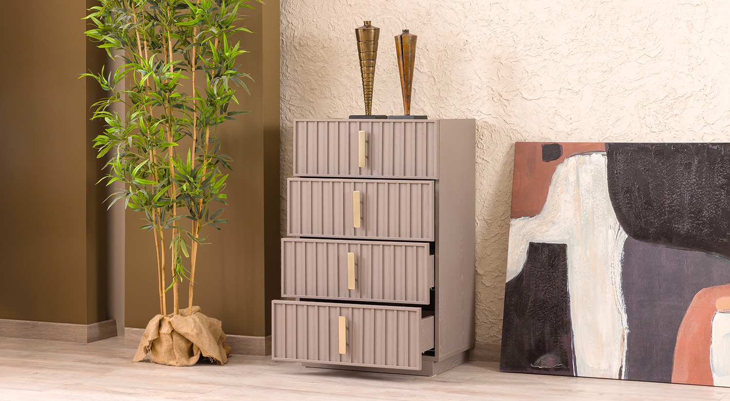 Latte Wäscher Kommode