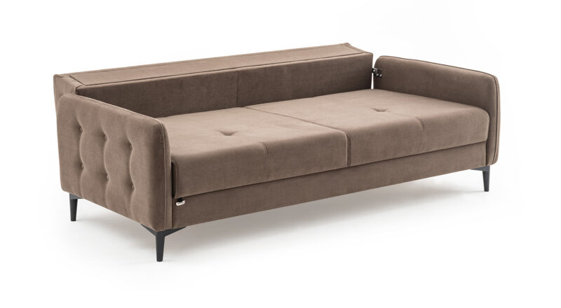 New Pluss Zweisitzer-Sofa mit Bettfunktion