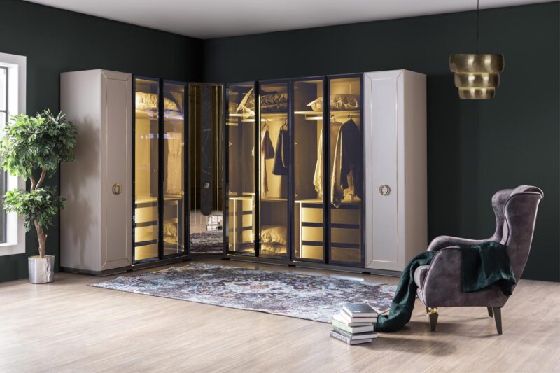 Lizbon Eck Schlafzimmer Set