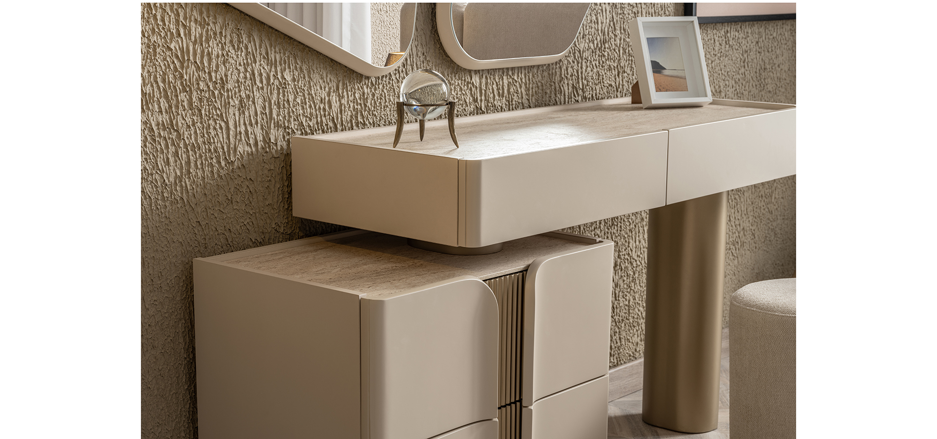 Alanya Schminktisch mit Spiegel